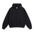 black hooded sweatshirt (hoodie