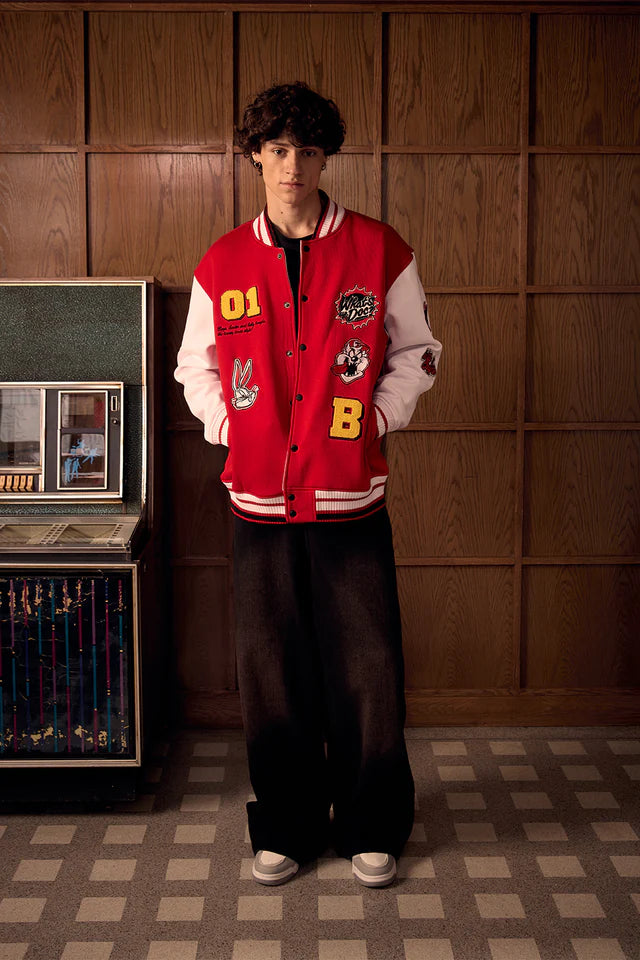 Red Varsity Jacket