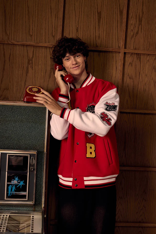 Red Varsity Jacket