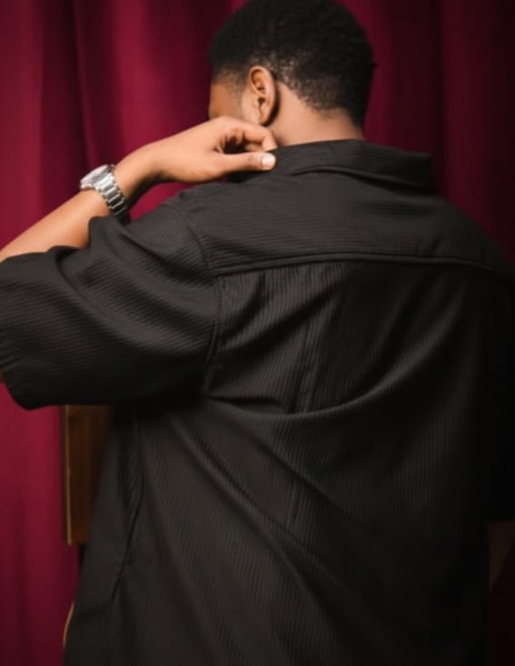 The Midnight Ribbed Overshirt